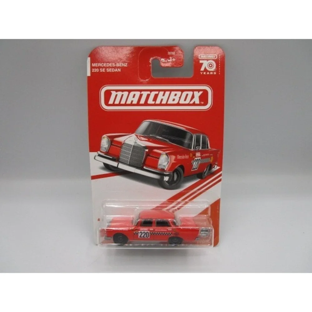 Matchbox Mercedes Benz 220 SE Sedan Target Red Edition Diecast Car Mattel 2023